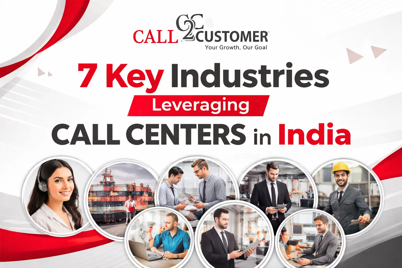 You are currently viewing 7 Key Industries Leveraging Call Centers in India